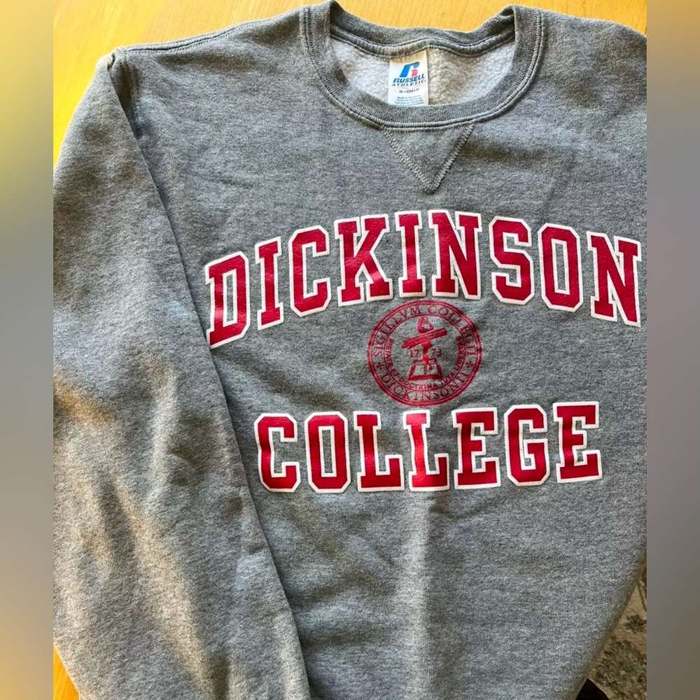 Dickinson College Crewneck Sweatshirt In Great Condition - Gray Size Men’s Small